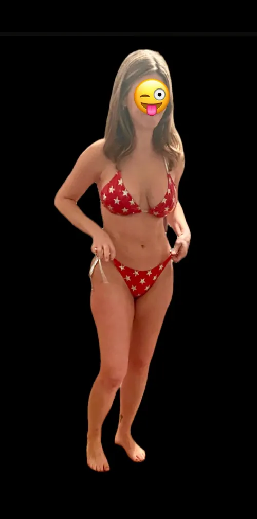 New bikini is 🥵🇺🇸