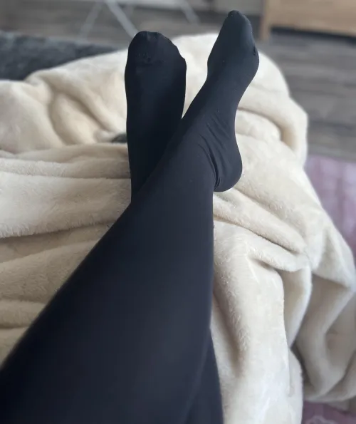 Relaxing after a long day at work