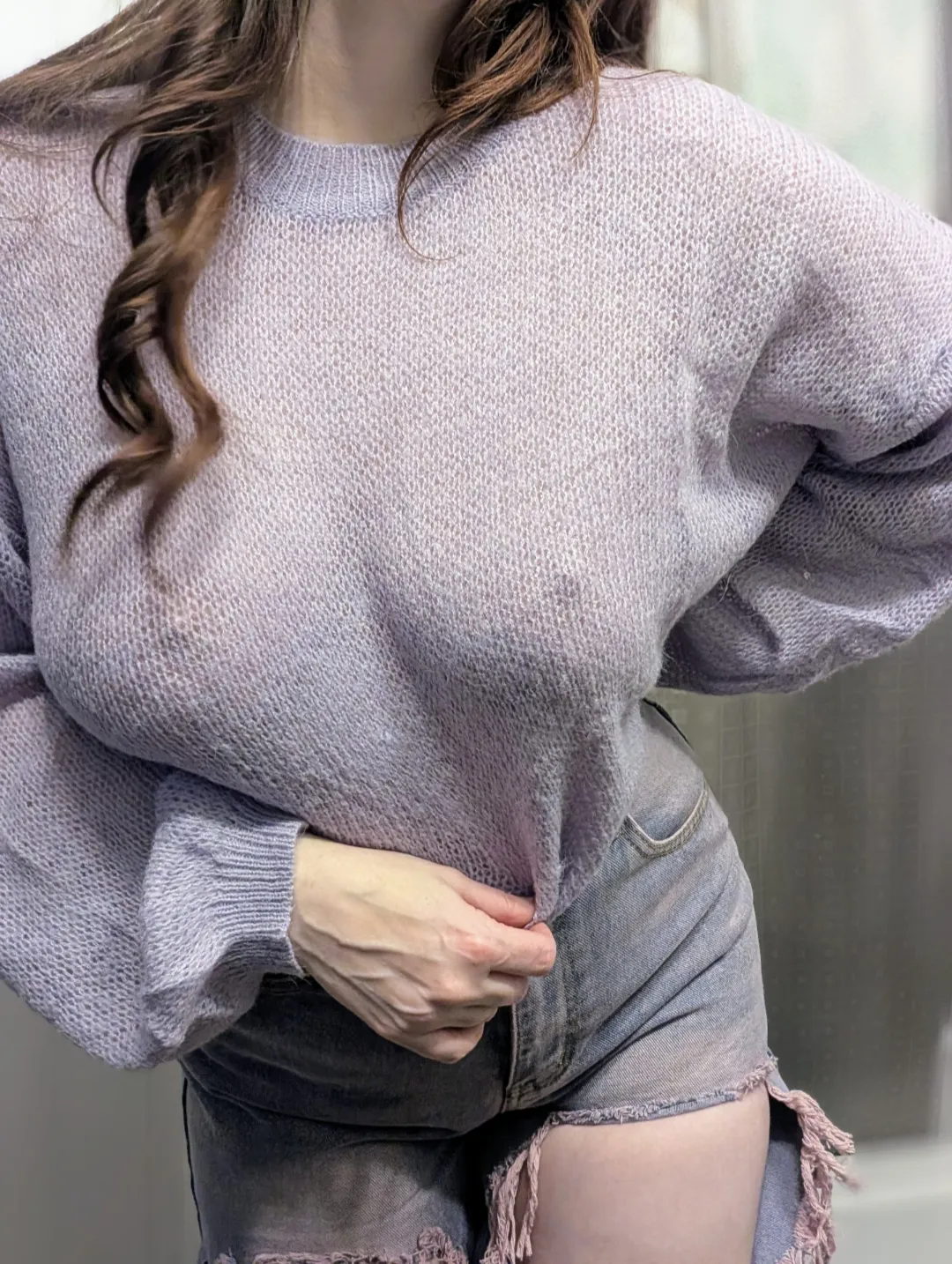 Soft sweaters are my [f]avorite