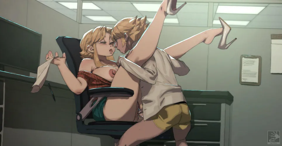 The boss is gonna hear us if you moan that loud (BigBossRequiem)