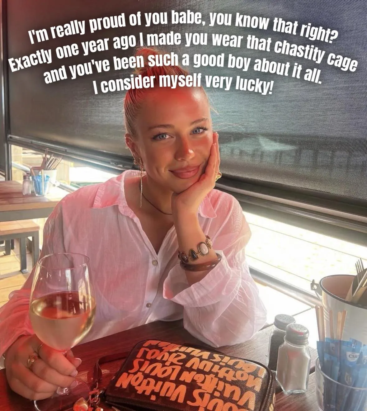 You love to make her proud