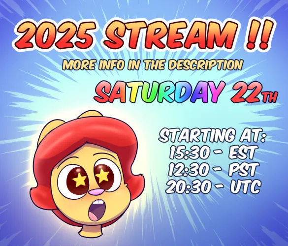 Announcement! Saturday Stream!