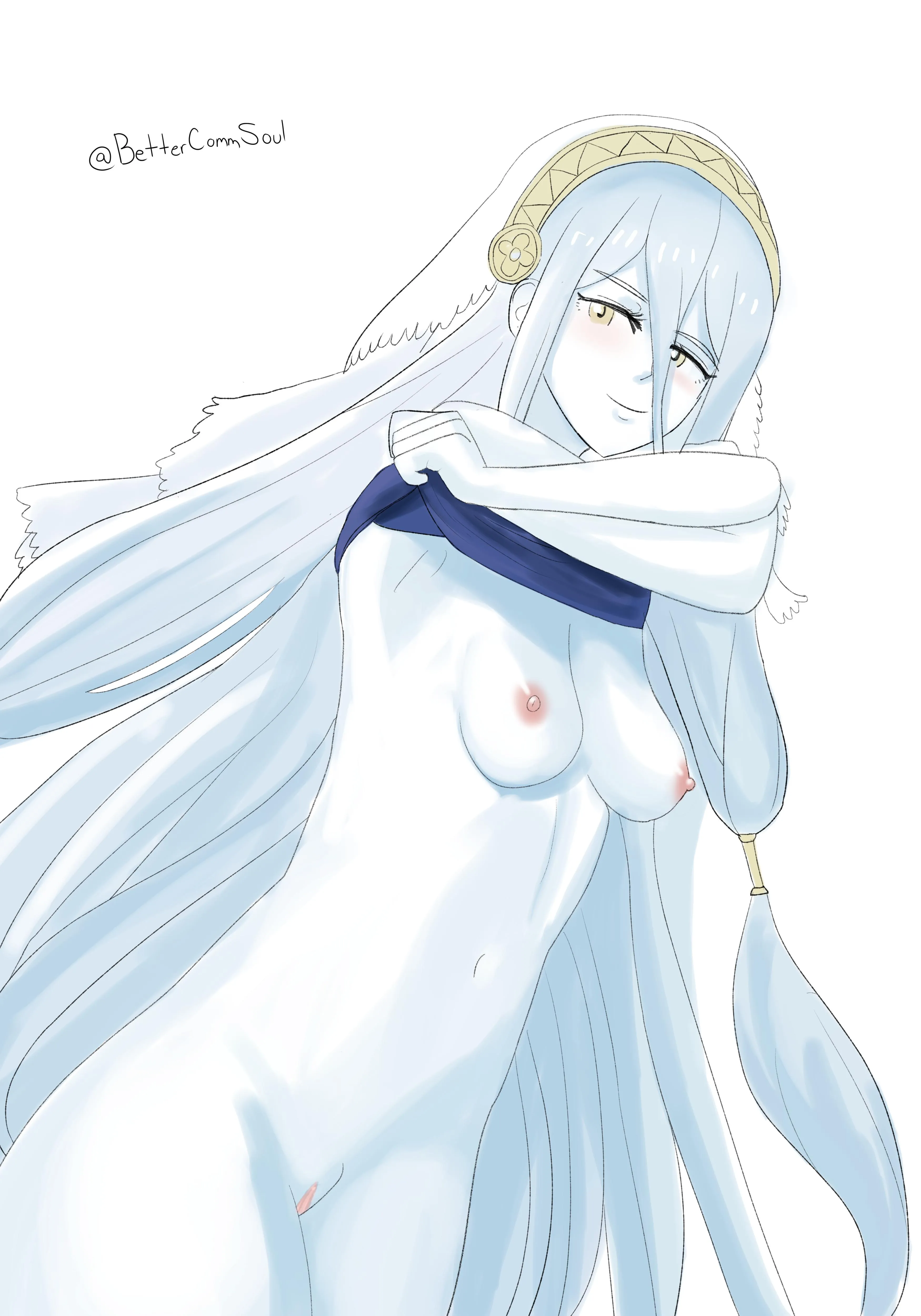 Azura sketch (@BetterCommSoul)