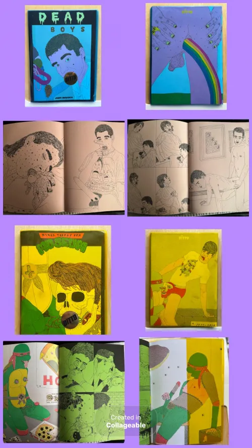 Banned James Unsworth Zines  NSFW