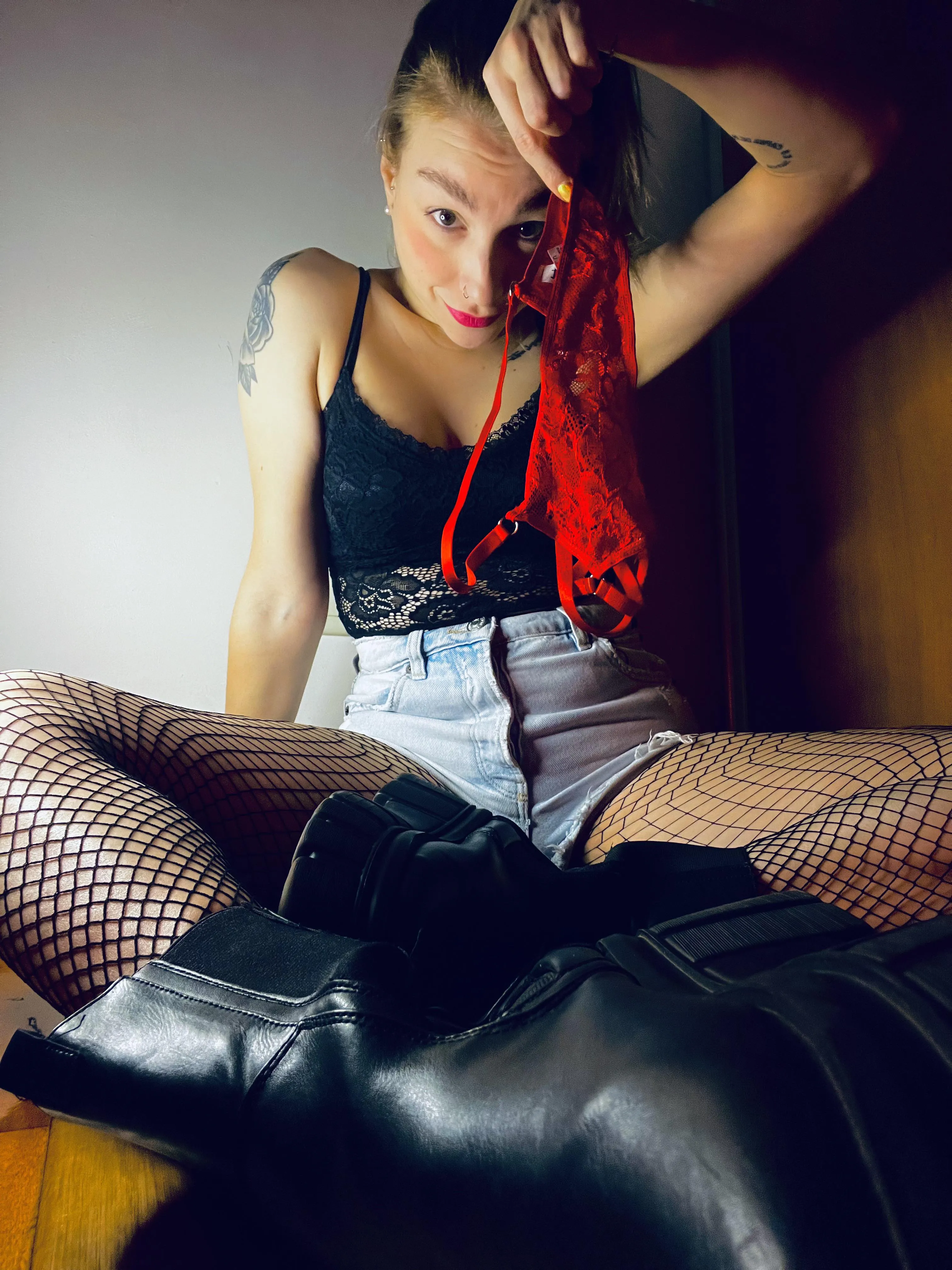 do you want to wear these panties tonight?