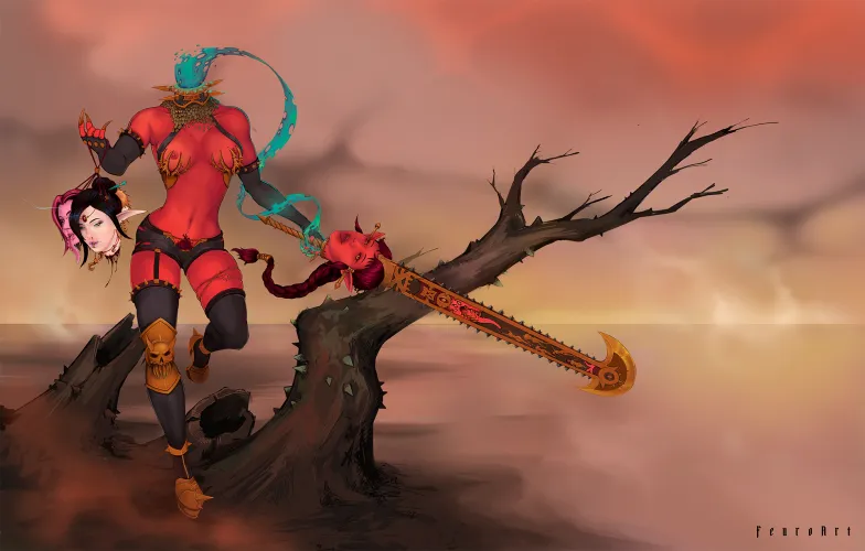 Fil-dis Dullahan by FeuroArt