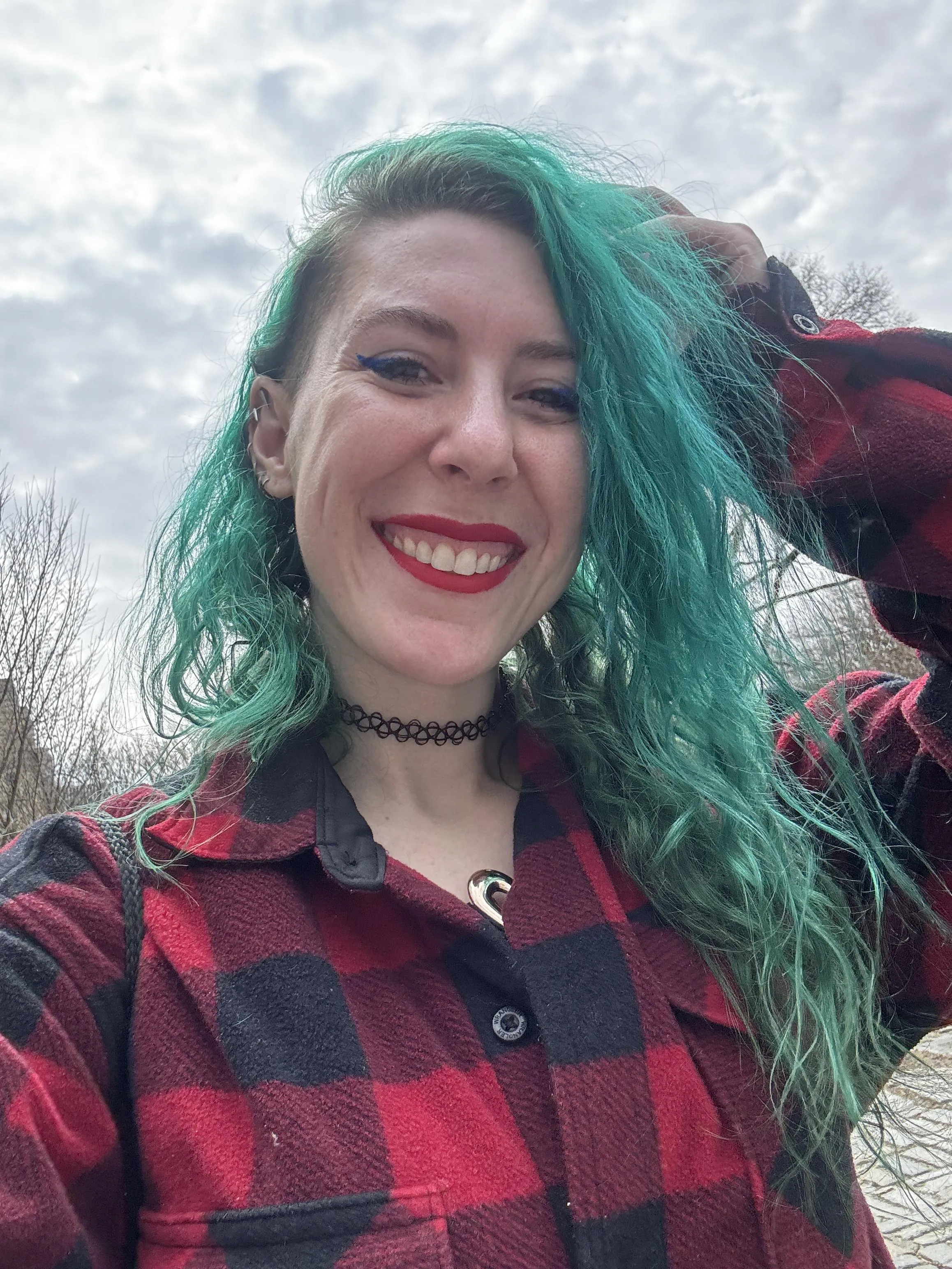 Happy in the springtime weather