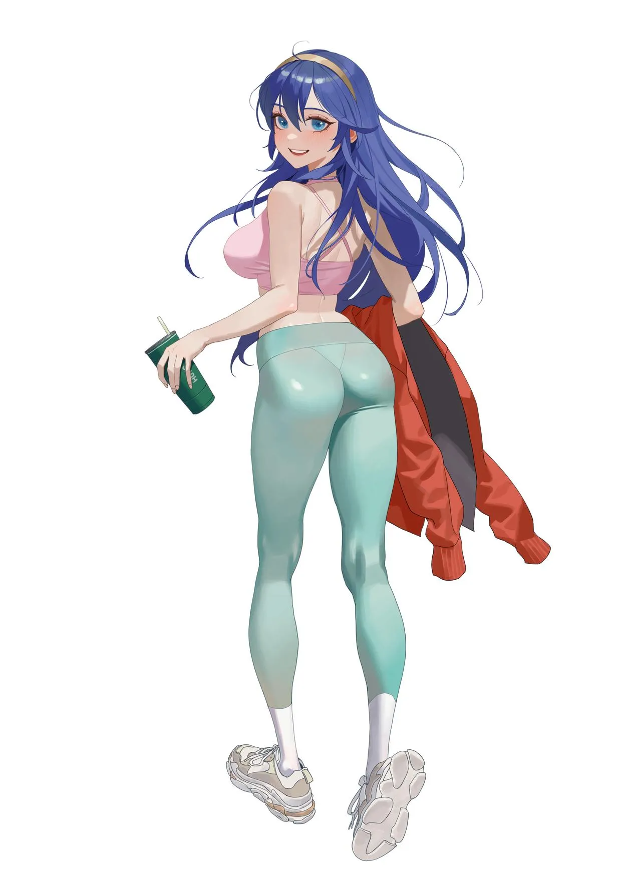 Heading to the Gym with Lucina (hongsuk0)