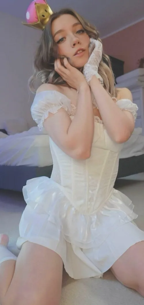 Hope the brave knight will save this horny princess [f]