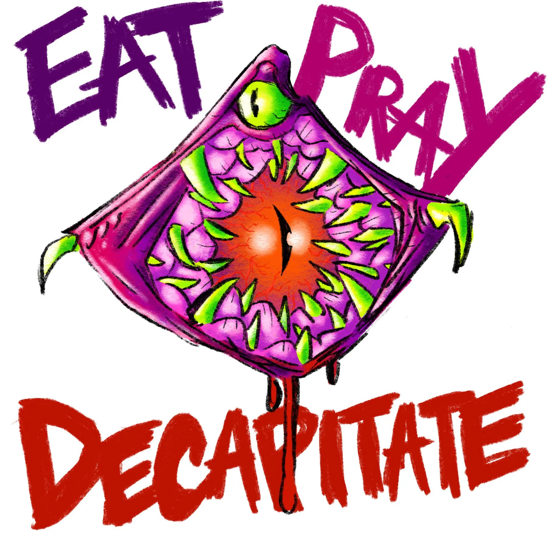 I feel like there’d be a guy into this…  art by me