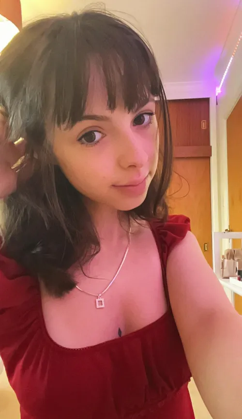 just serving with cuteness