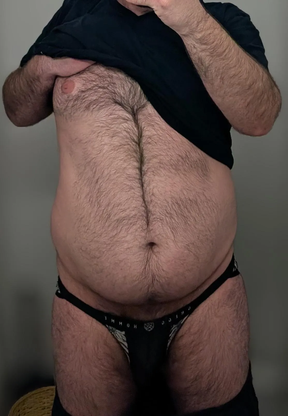 New underwear, on or off?