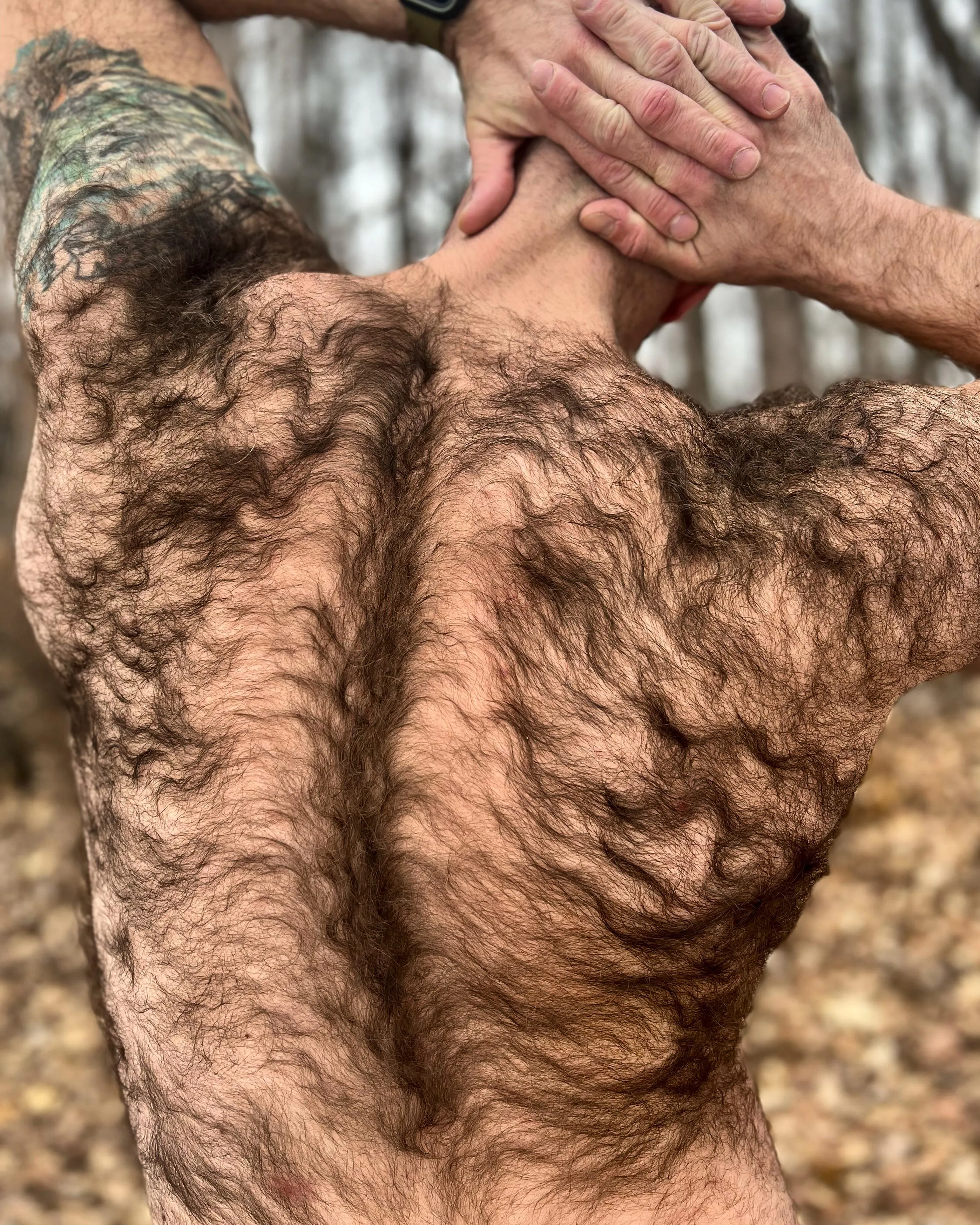 Run your hands through it 😉