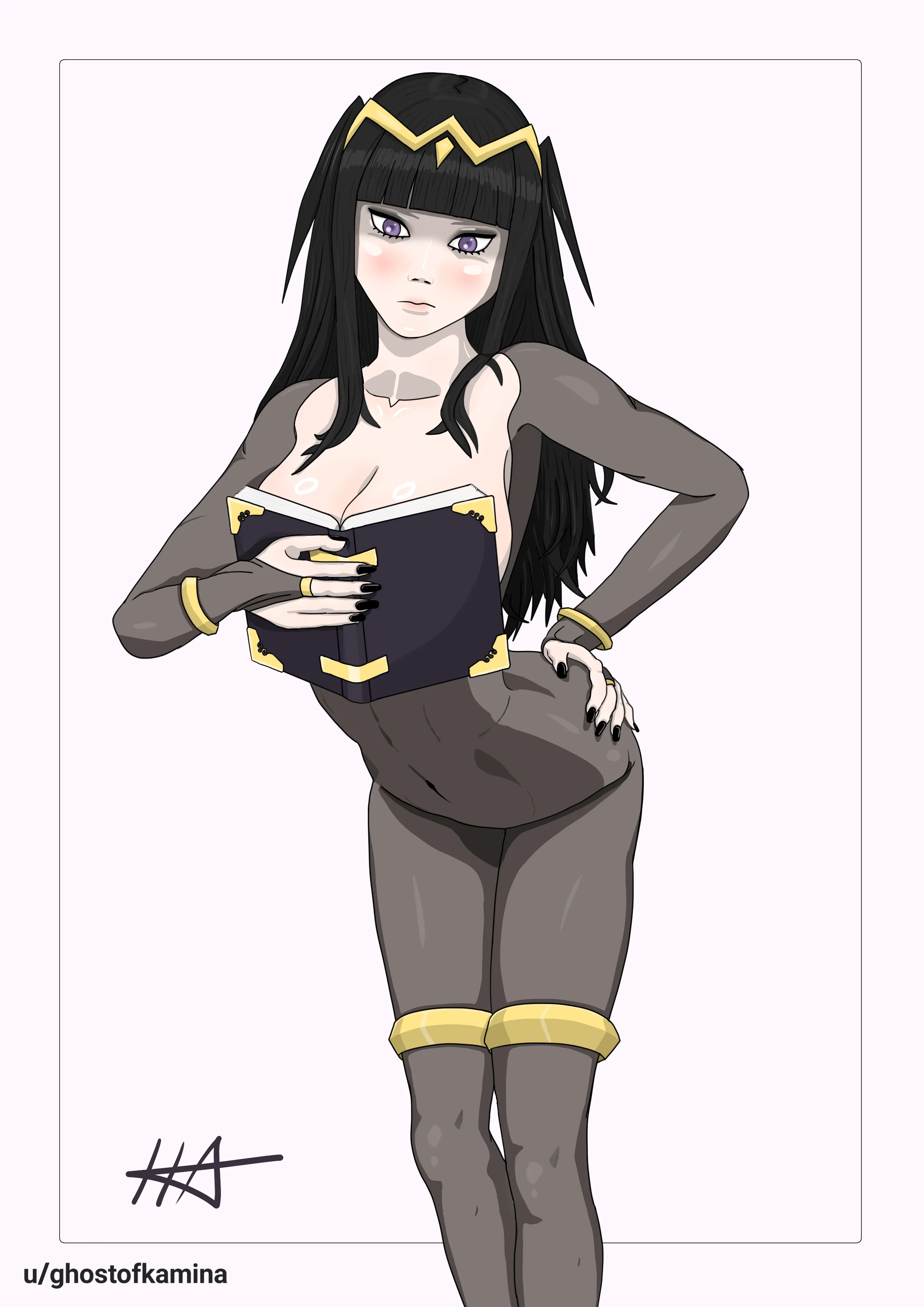 Tharja book trend (OC)