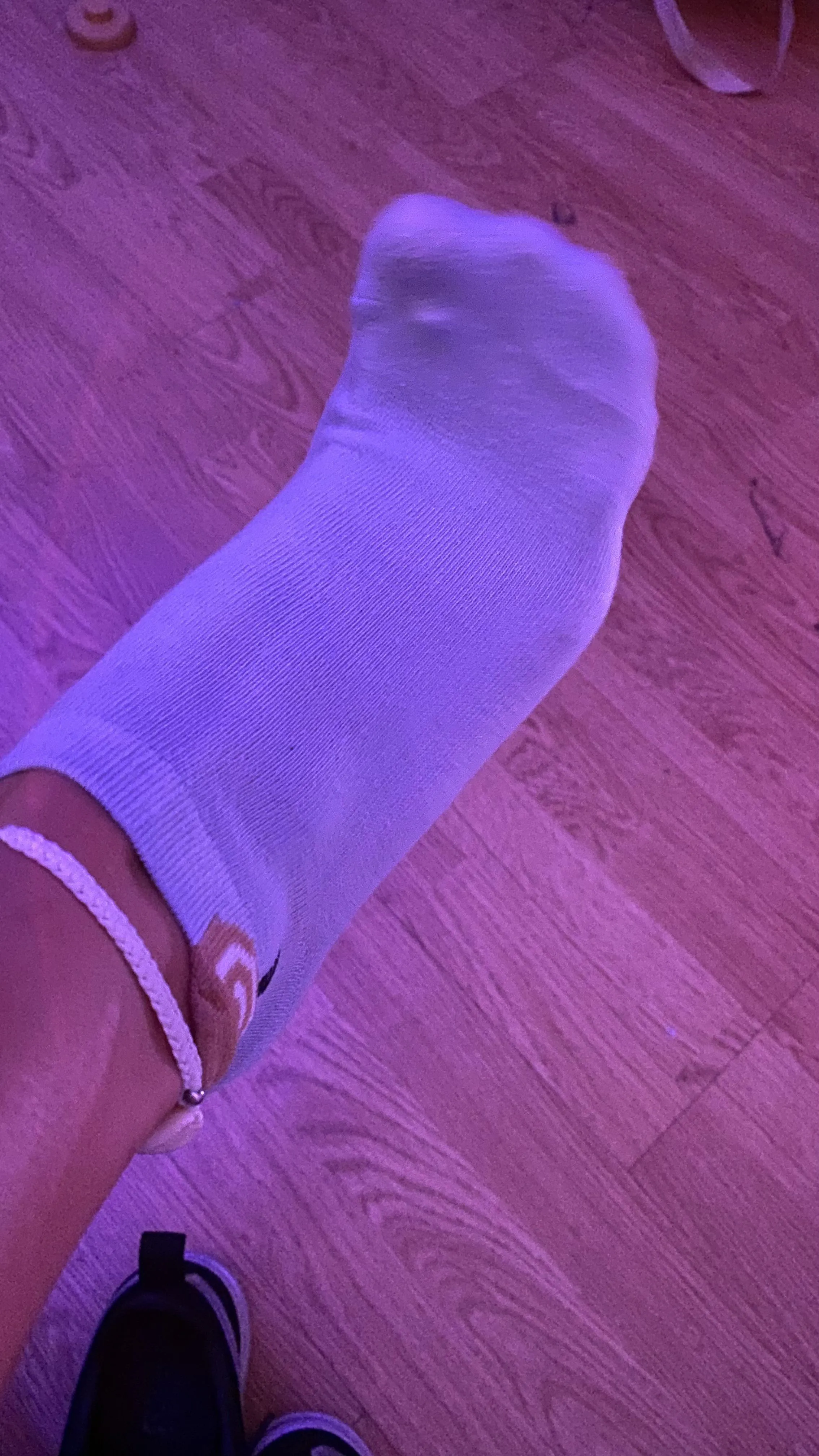 They are beautiful in violet light, imagine them without anything