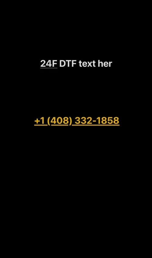 She DTF, message her