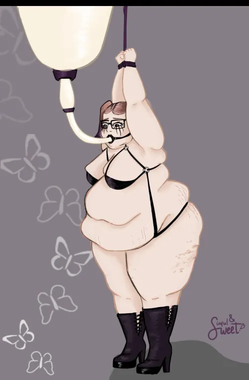 Commision fo me getting force fattened