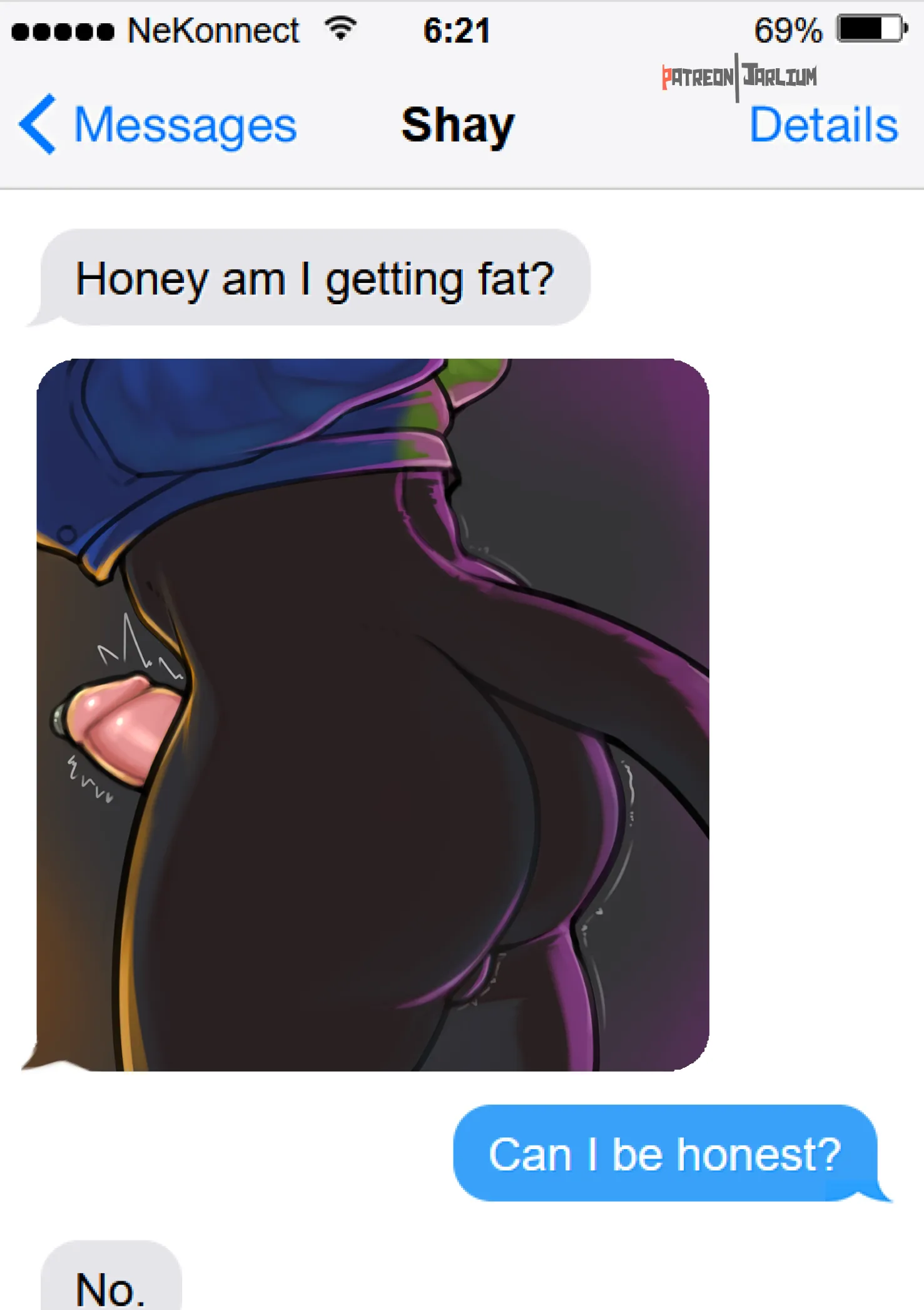 Honey am I getting fat? (jarlium)