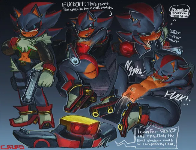 Female Shadow Fucked by Omega