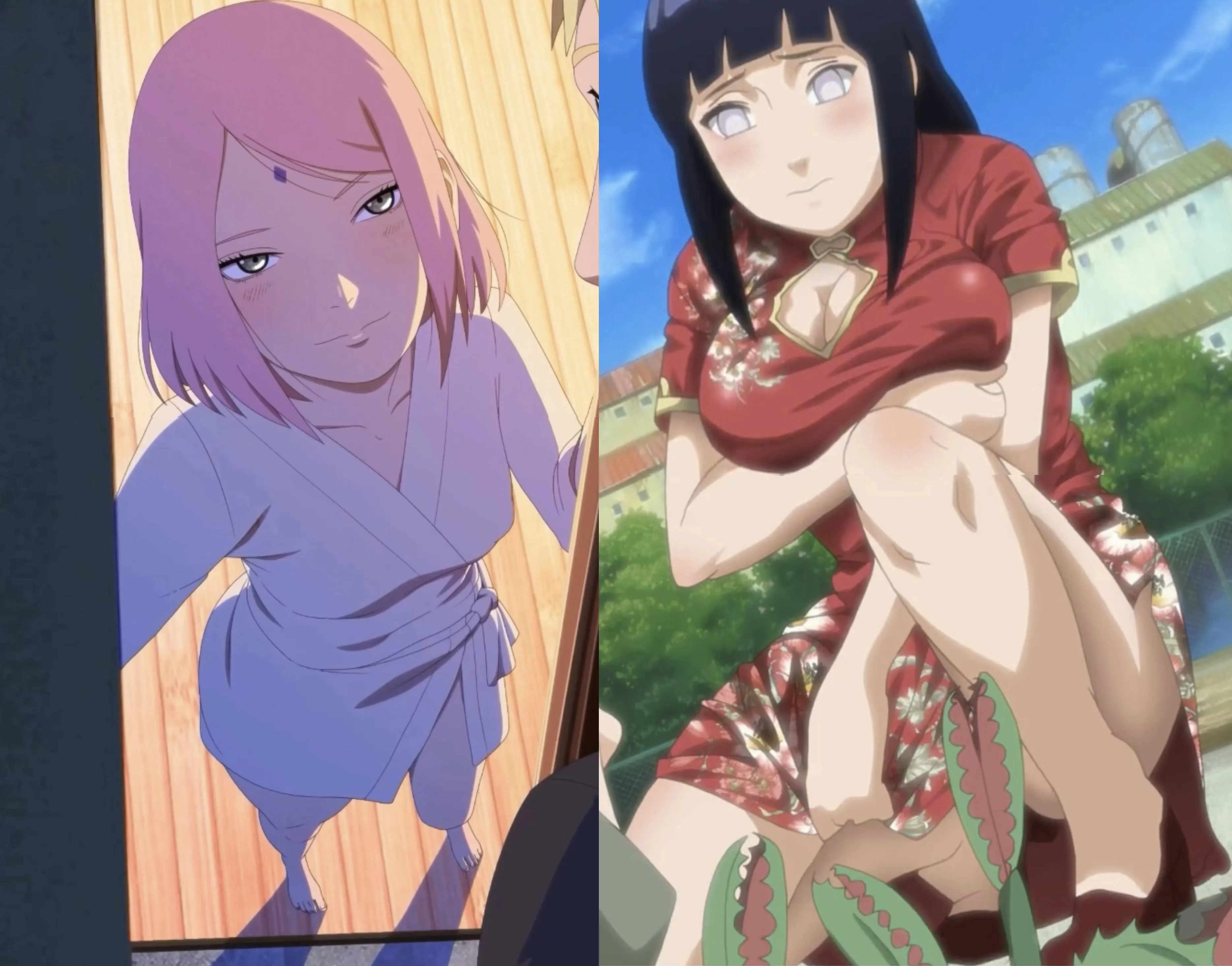 Fuck Sakura, fuck Hinata or fuck both?