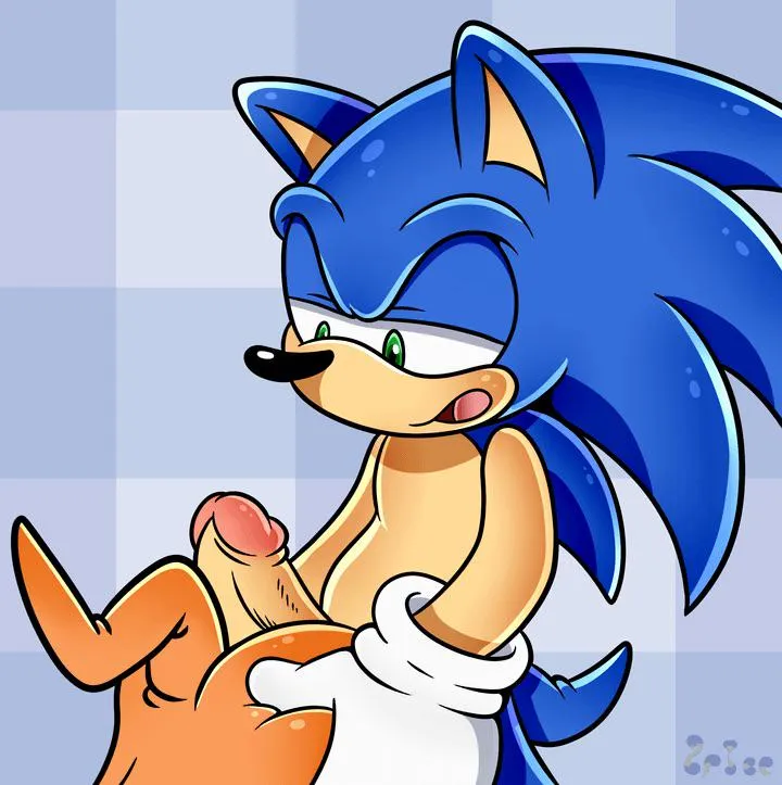 Sonic Grabs Tikal’s Ass for an Assjob