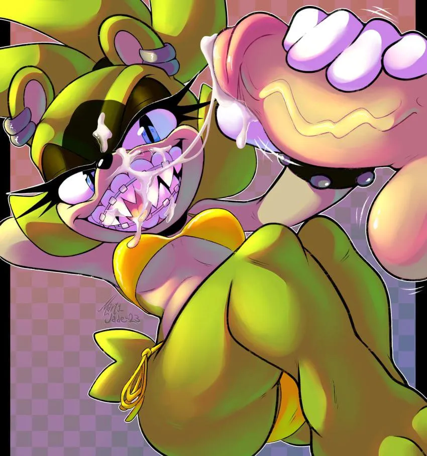 Surge the Tenrec Braces Facial