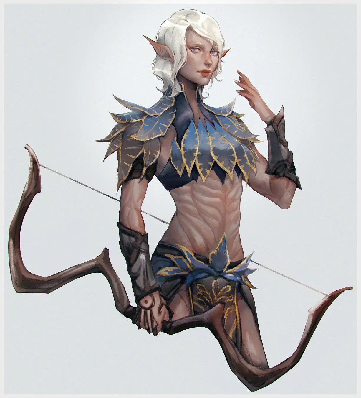 Godwoken elf by LuciaSatalina