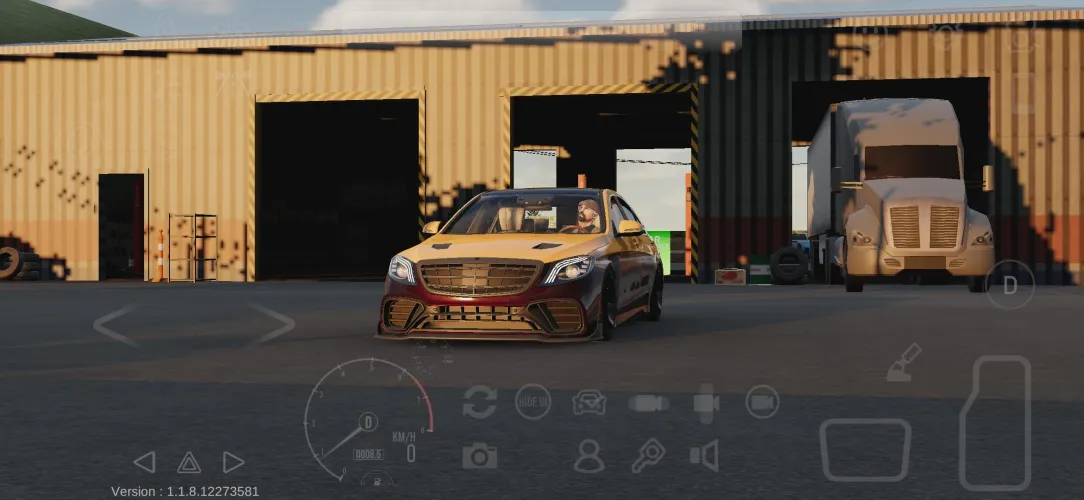 That Benz tho 😍 😫😩😤: CAR PARKING MULTIPLAYER 2 btw