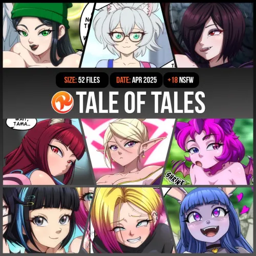 Tale of Tales Pack available now for Supporters on Fanbox and Subscribestar