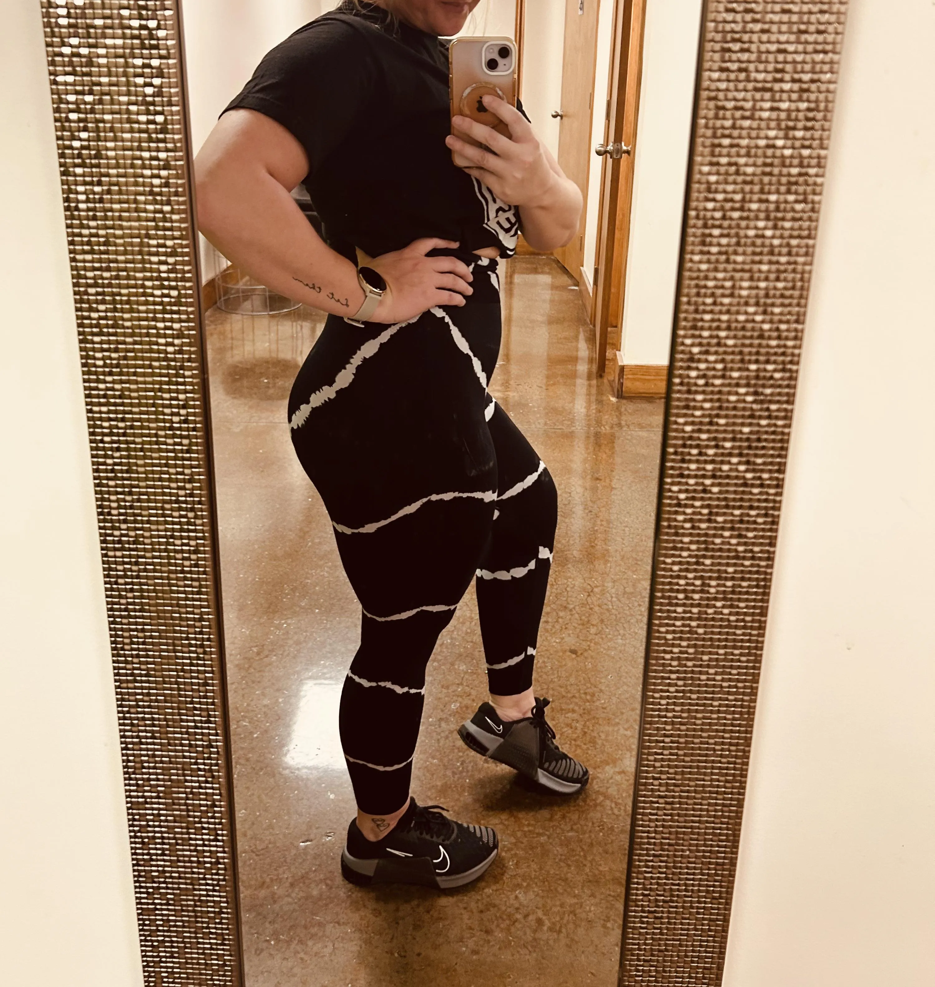 37F. When gym bod and mom bod mixes