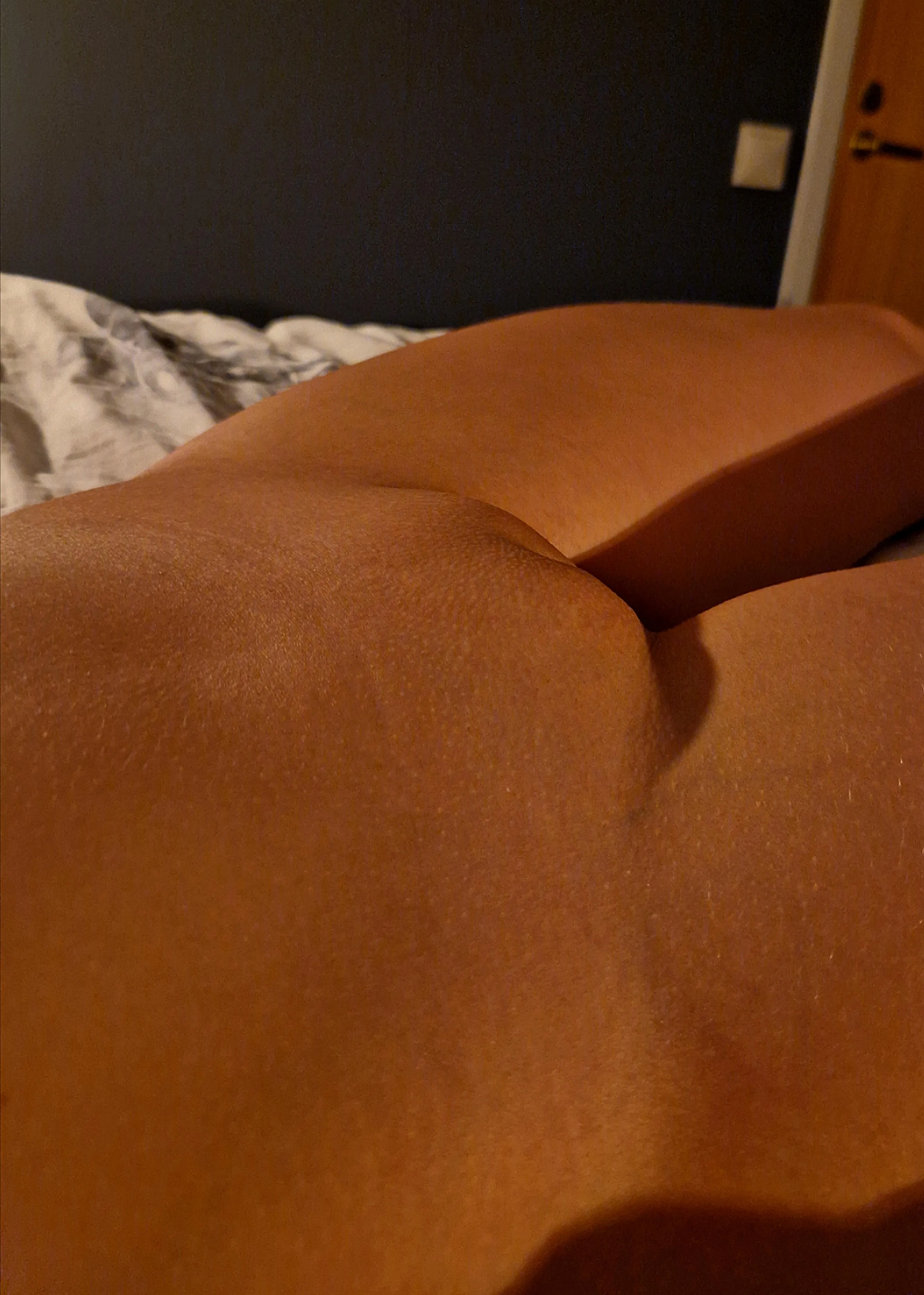 Some cute blonde fuzz on a sunkissed body