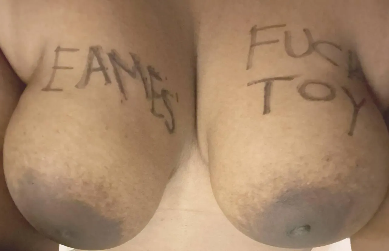 Would you put your face or your cock between these floppy tits?