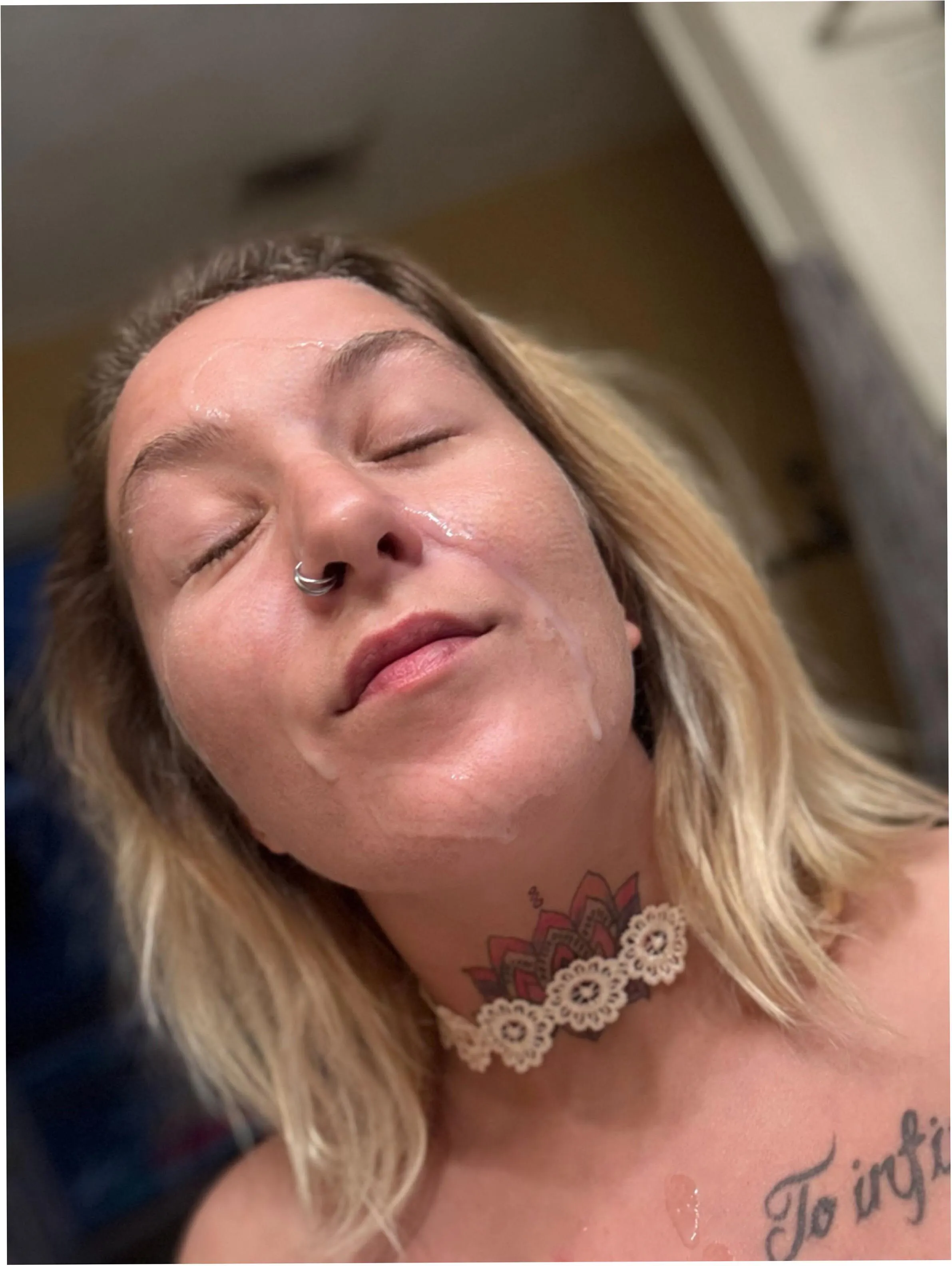 I need your cum all over my face