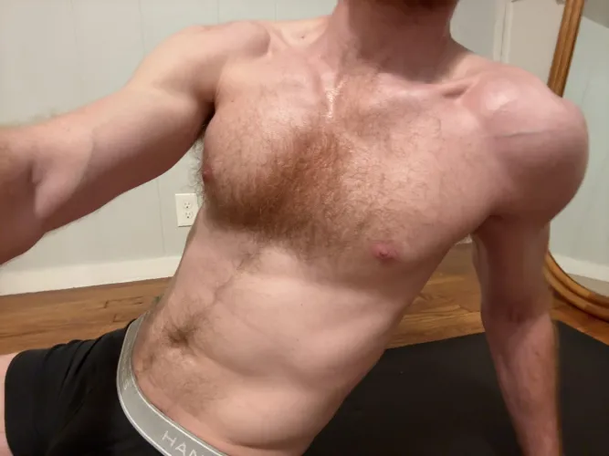 Just another post workout selfie for Sunday.