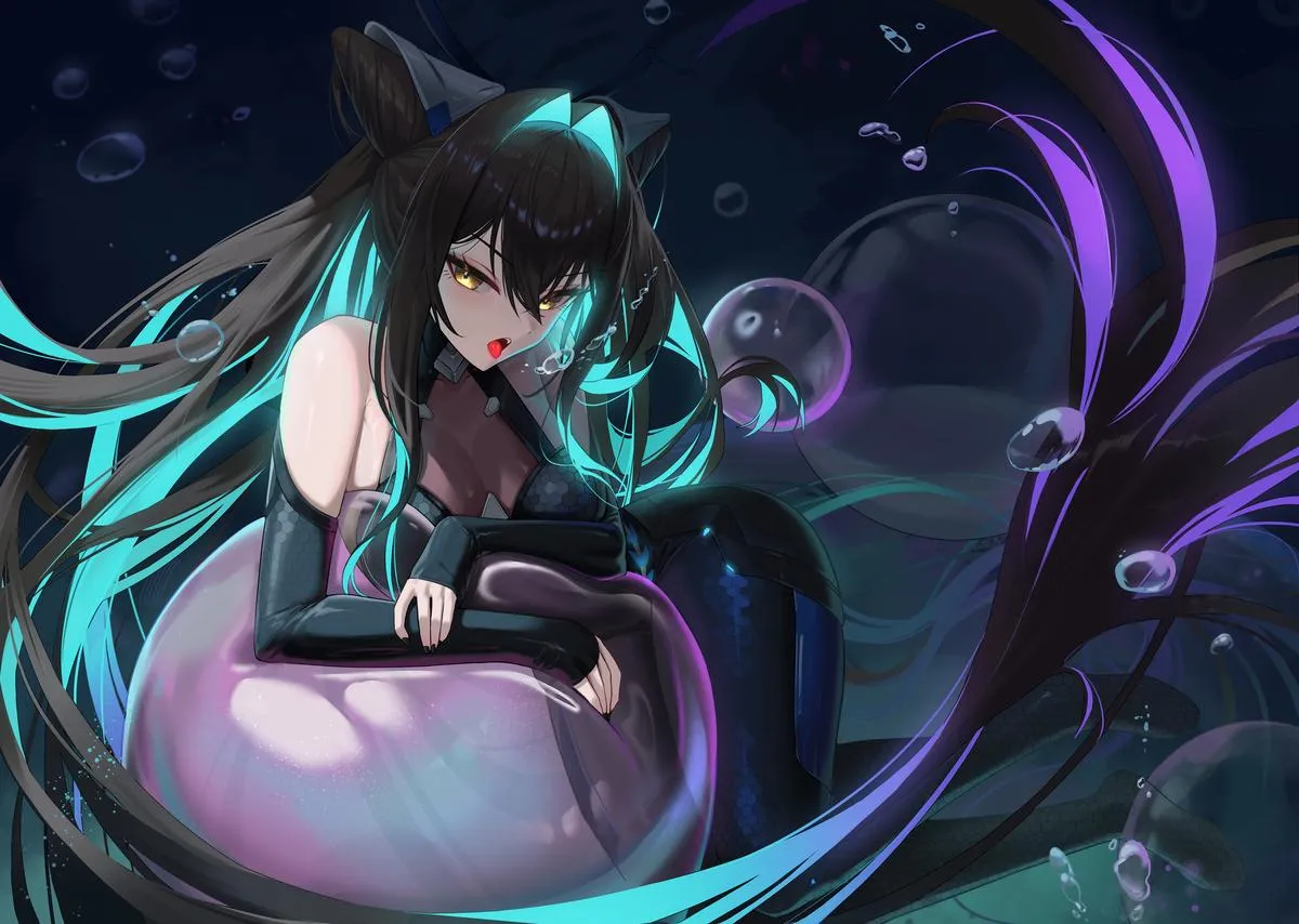 Siren and her bubbles [Nikke]