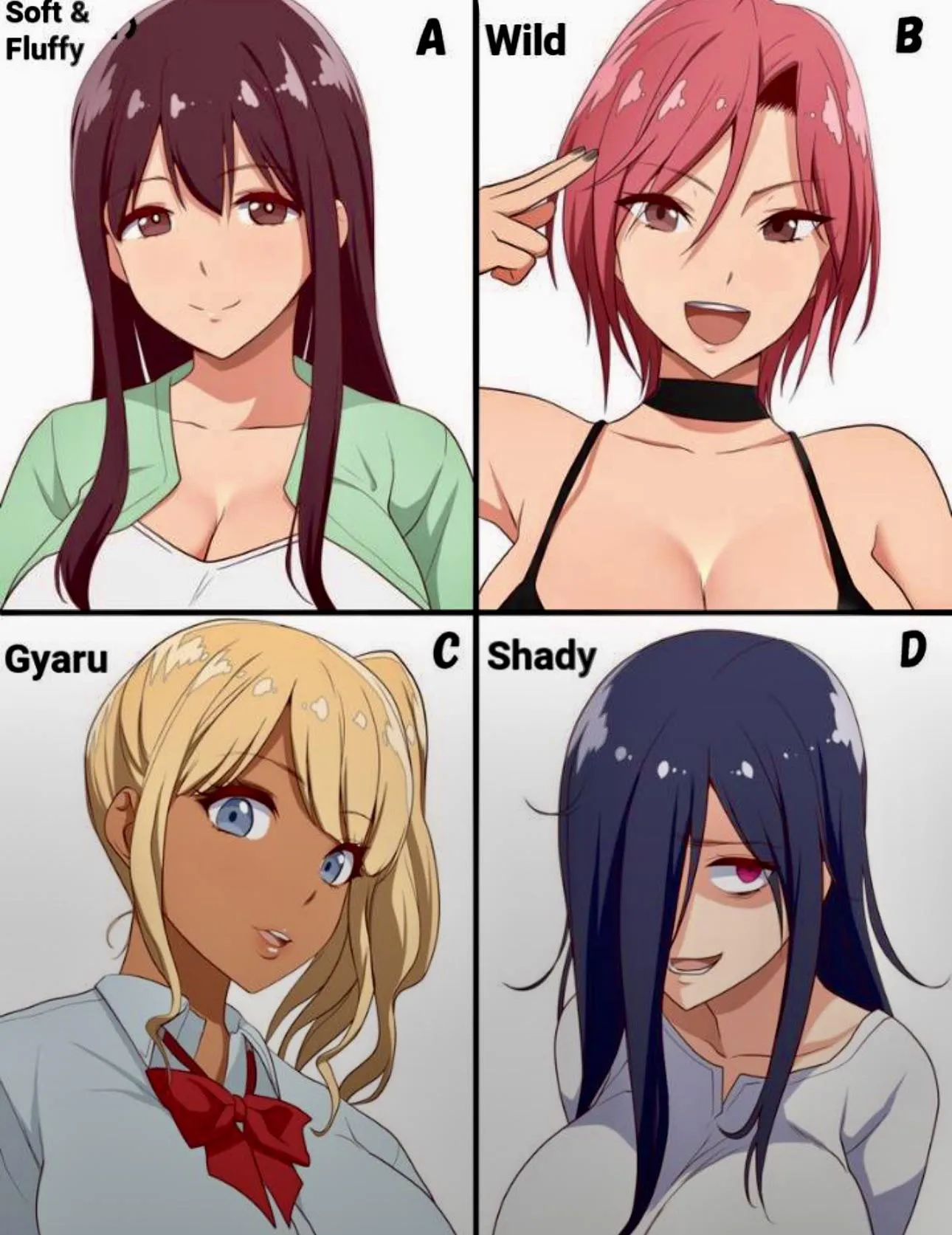 Which Onee-chan are you.