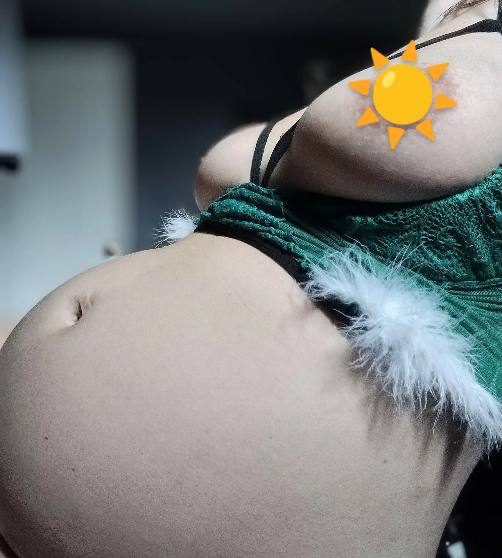 Would you suck on my pregnant titties?