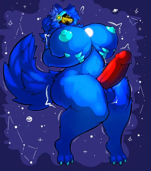 A mommy protogen in space :3