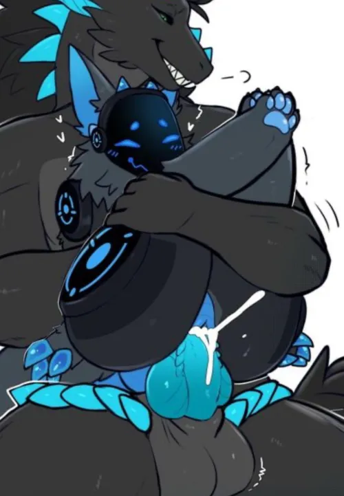 Blue protogen (THERICEGOAT)