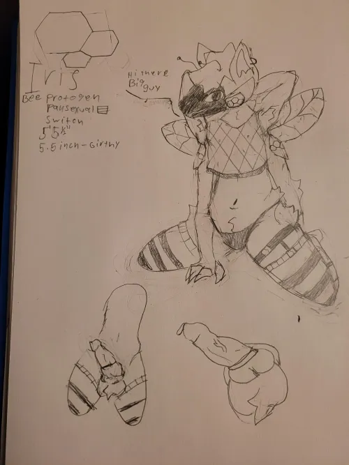 This my boi iris (art by me)