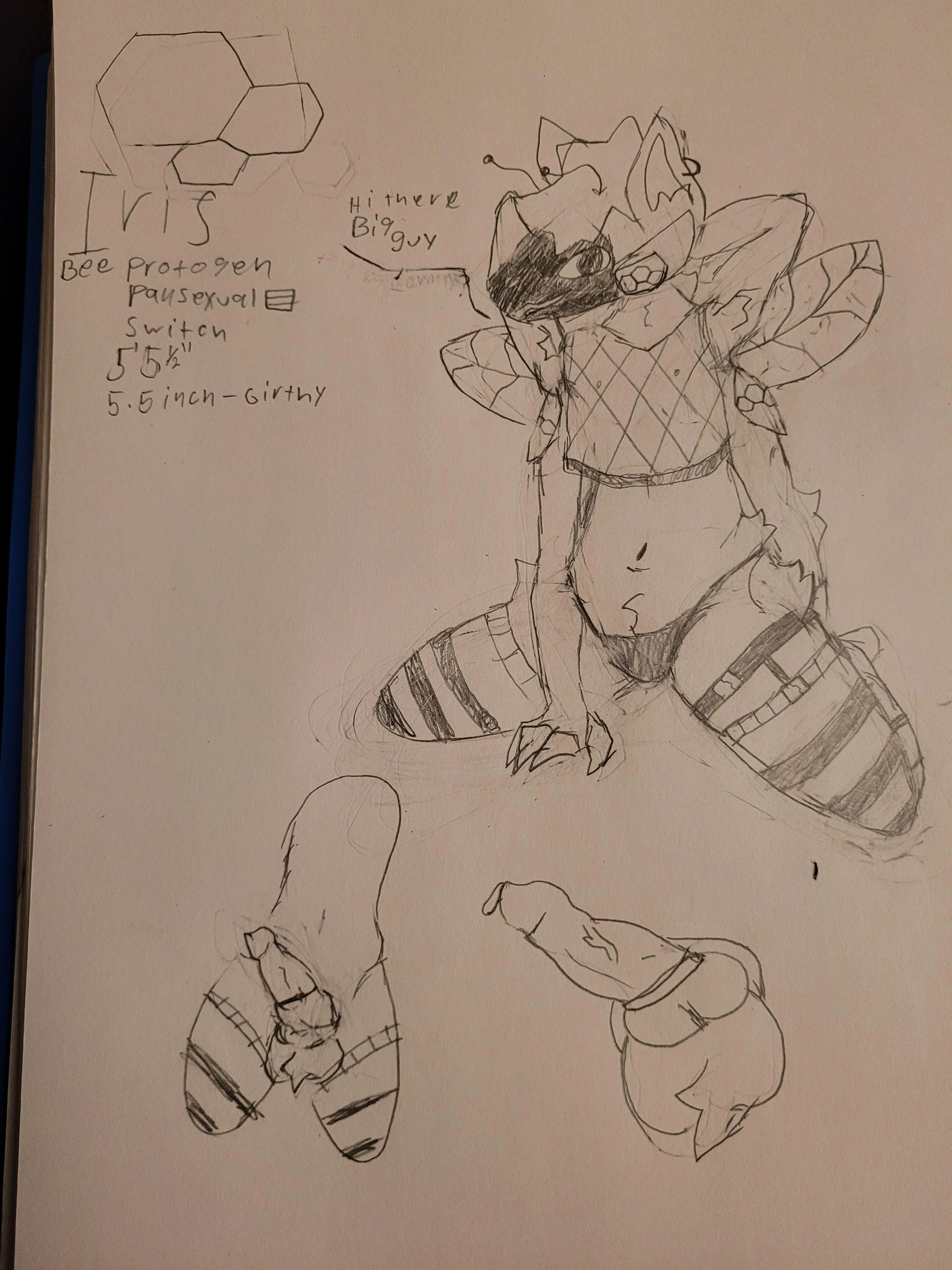 This my boi iris (art by me)