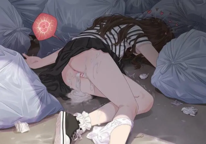 I was just walking back to my apartment at night and then next thing i know i wake up in the trash all sore