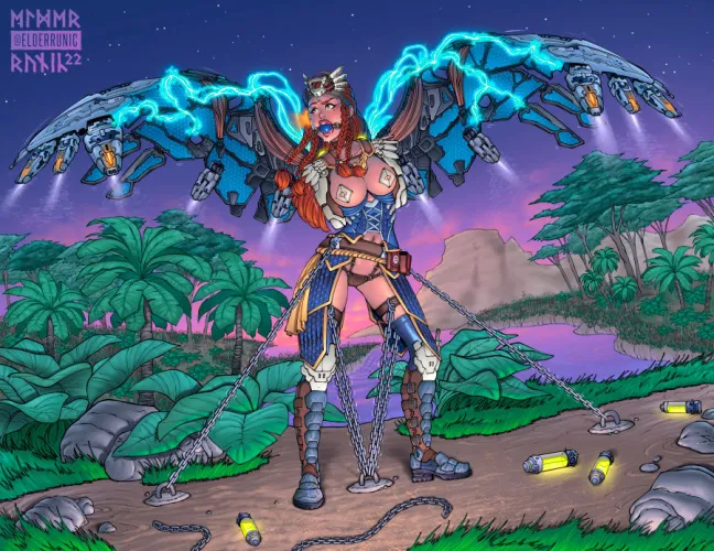 Stormbird bondage suit Aloy