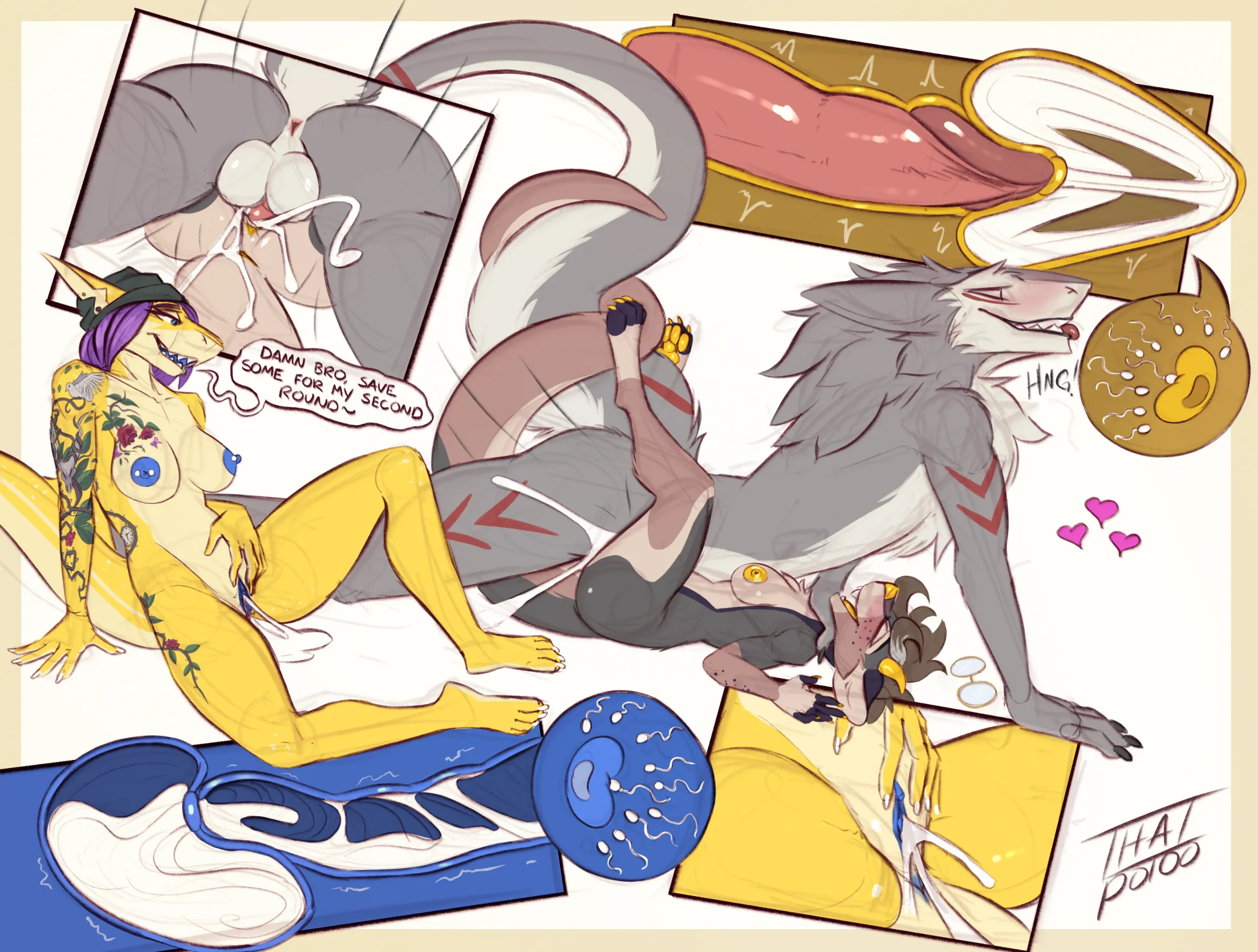 Breeding them both [MFF] (thatpotoo)