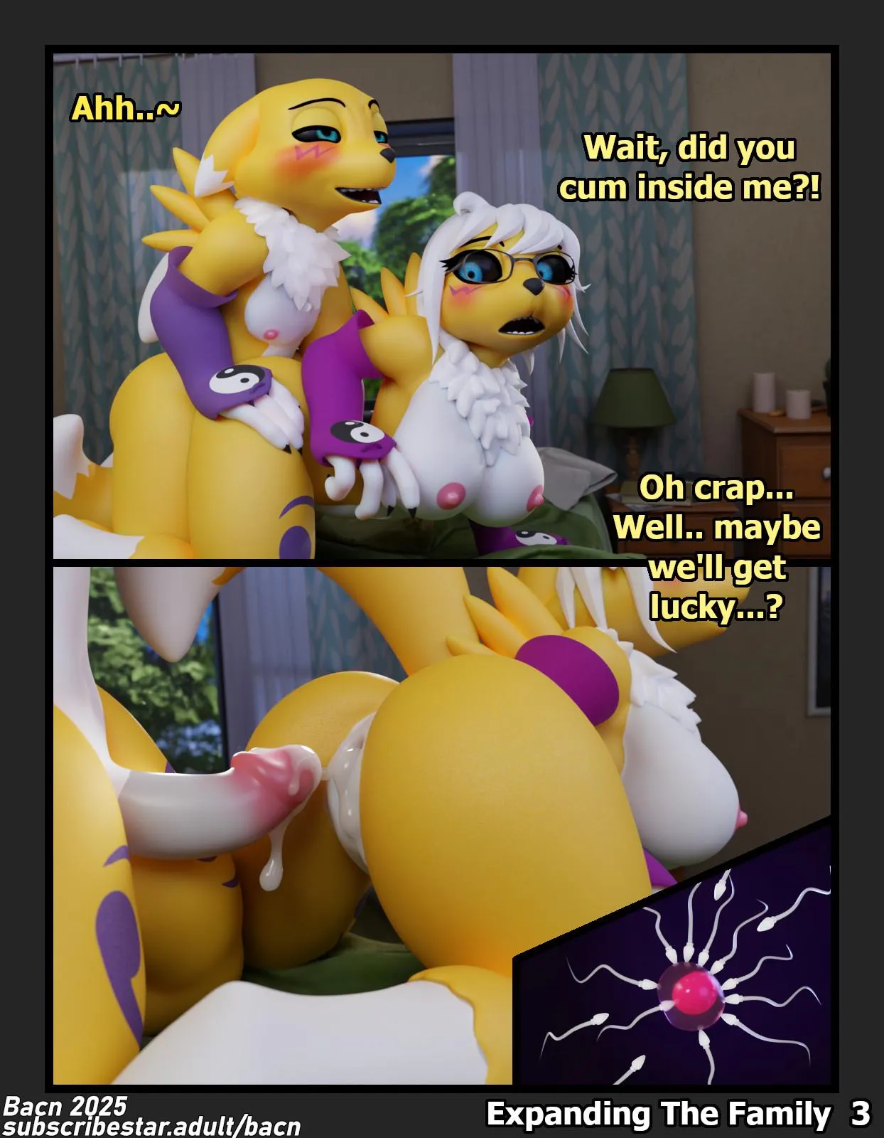 Commission: Expanding The Family Pg. 3 (bacn) [MF]