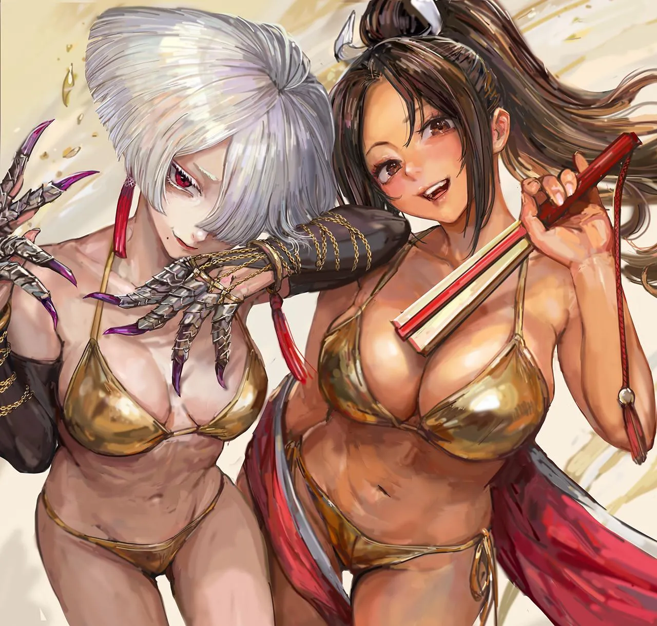 ゴールデンな2人 artwork by (Miche)