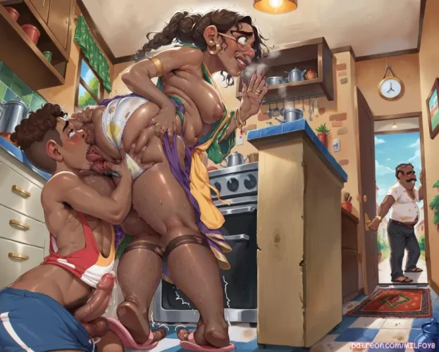 Couldn’t wait for dad to leave