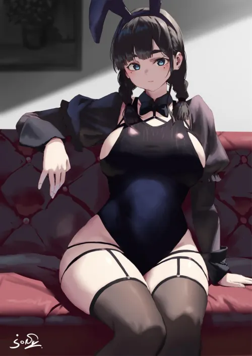 Enchanting Swimsuit Bunny [Original]