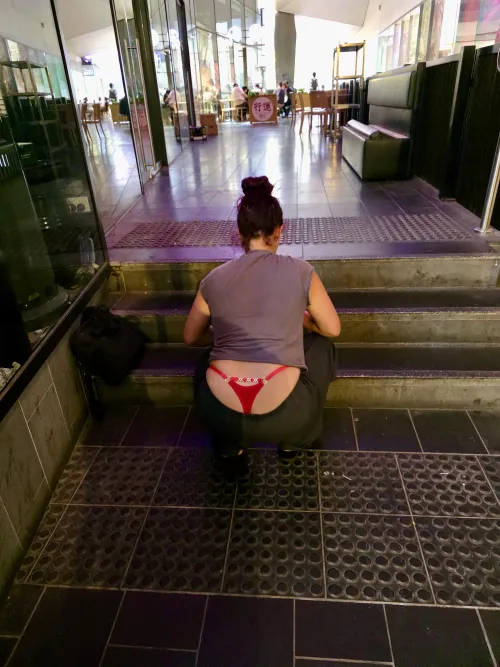 I love knowing that I make peoples day when they turn around and see my whale tail