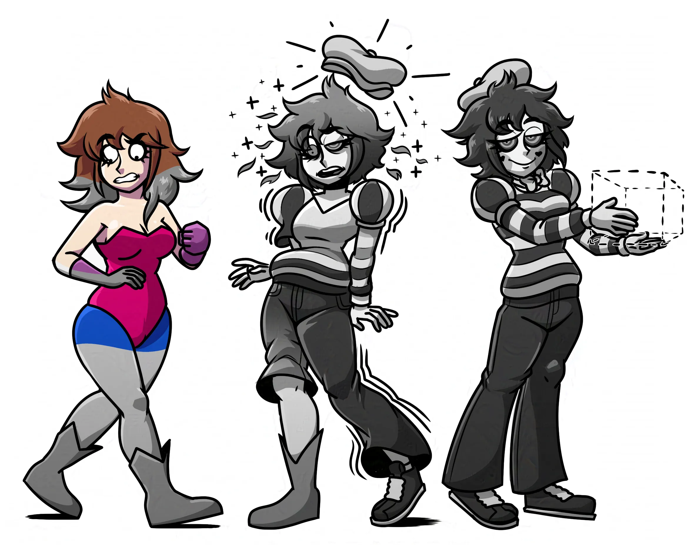 [Mime] Black and White by Britney-TF